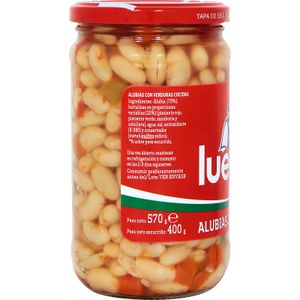 Segunda imagen del producto Alubia con Verduras Frasco de la marca LUENGO