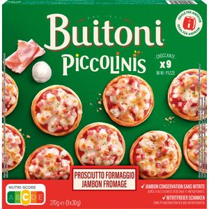 Piccolinis de Jamón y Queso