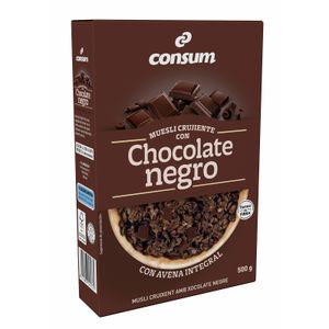 Imagen del producto Muesli Crujiente con Chocolate Negro de la marca CONSUM