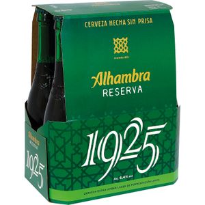 ALHAMBRA Cerveza Reserva 1925 Botella Cristal Pack-6