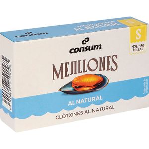 Imagen de Mejillones Gallegos Natural 13/18 Piezas