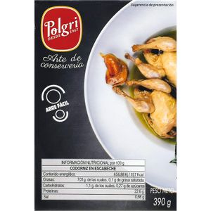Codorniz en Escabeche Bote