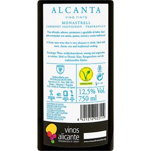 Vino Tinto Joven D.O.Alicante