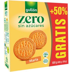 GULLON ZERO Galleta María sin Azúcares