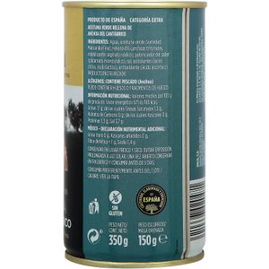 Aceitunas Rellenas Anchoa Cantábrico Lata