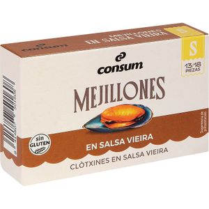 Imagen de Mejillones Salsa Vieira 13/18 Piezas