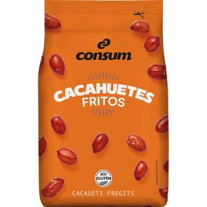 Cacahuetes Fritos Piel Bolsa