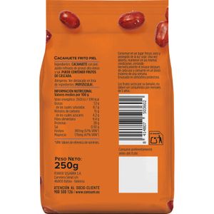Cacahuetes Fritos Piel Bolsa