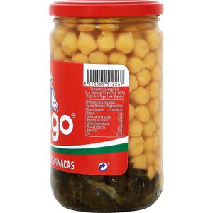 Garbanzos Espinacas Frasco