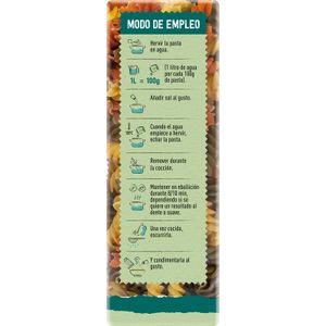 Espirales con Vegetales Paquete