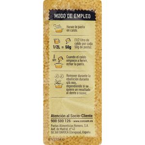 Pasta Maravilla Paquete