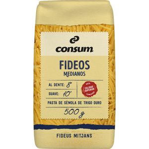 Fideos Medianos Paquete