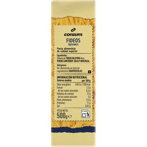 Fideos Medianos Paquete