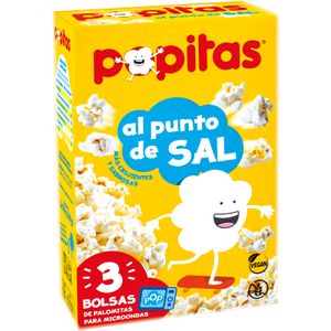 Palomitas Microondas Saladas Pack de 3