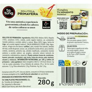 Rollitos de Primavera