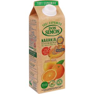 DON SIMON Zumo Exprimido Naranja Sin pulpa - Brik