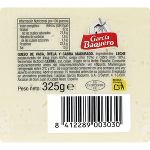 Queso Mezcla Tierno Cuña