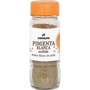 Pimienta Blanca Molida Tarro