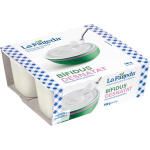 LA FAGEDA Bífidus desnatat natural 4 x 125 g