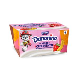 Danonino Petit Maxi Fresa y Plátano Pack 4 U