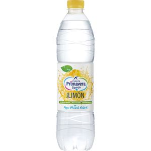 F.PRIMAVERA Refresco Agua Aromatiza Limón Botella
