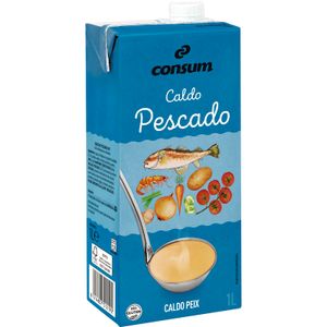 CONSUM Caldo Líquido Pescado Brik