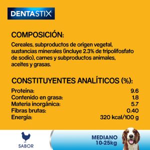 Snack Dental Perros Dentastix Perro Mediano