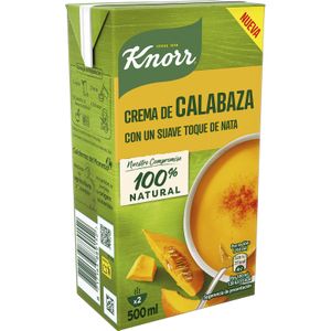 KNORR Crema de Calabaza con un Toque de Nata