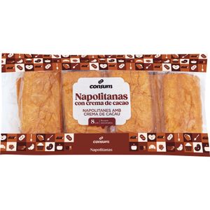 Napolitanas Chocolate 8 Unidades