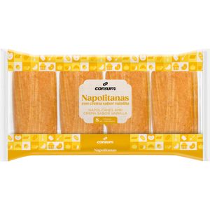 Napolitanas de Crema