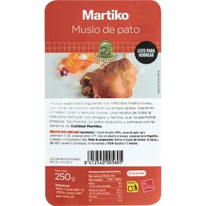 Muslo de Pato Confitado