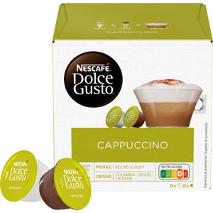 DOLCE GUSTO Cappuccino Cápsulas 8+8 Unidades