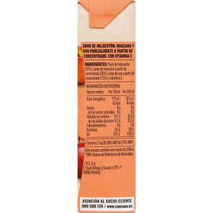 Zumo Melocotón,Uva y Manzana Pack de 6
