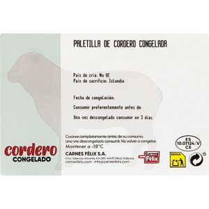 Paletilla de Cordero