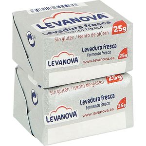 LEVANOVA Levadura Fresca Pack de 2 Unidades