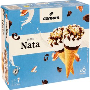 Cono Nata Pack de 6 Unidades