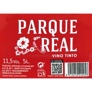 Vino Tinto Garrafa