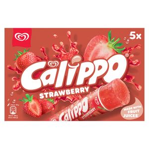 Calippo de Fresa Pack de 5 Unidades