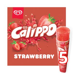 Calippo de Fresa Pack de 5 Unidades