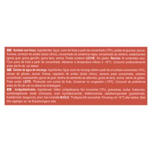 Calippo de Fresa Pack de 5 Unidades