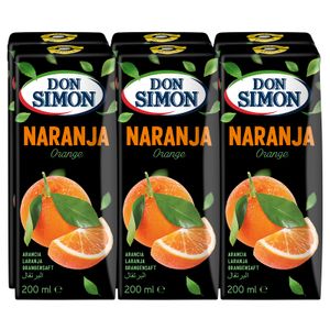 Zumo Naranja Concentrado Pack de 6 6 X 0,2 L