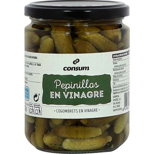 Pepinillos Finos Vinagre Frasco