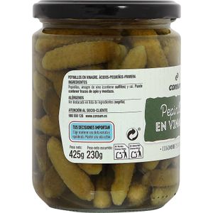 Pepinillos Finos Vinagre Frasco