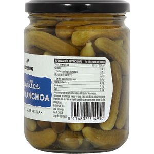 Pepinillos Finos Sabor Anchoa Frasco