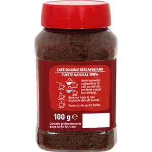 Café Soluble Descafeinado