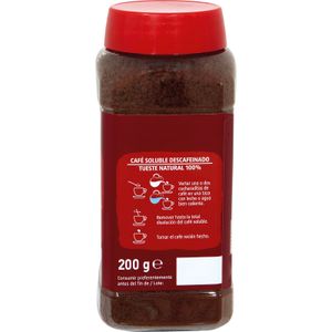 Café Soluble Descafeinado