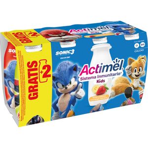 Actimel Actikids Sabor Fresa-Plátano