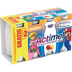 Actimel Actikids Sabor Fresa-Plátano