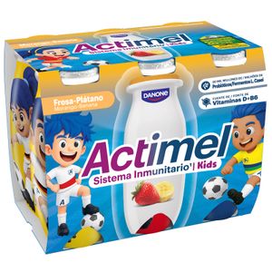 Imagen de Actimel Actikids Sabor Fresa-Plátano