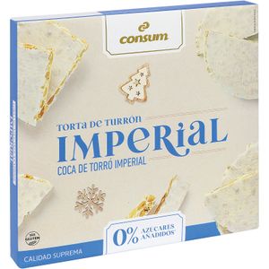 Torta Turrón de Alicante sin Azúcar